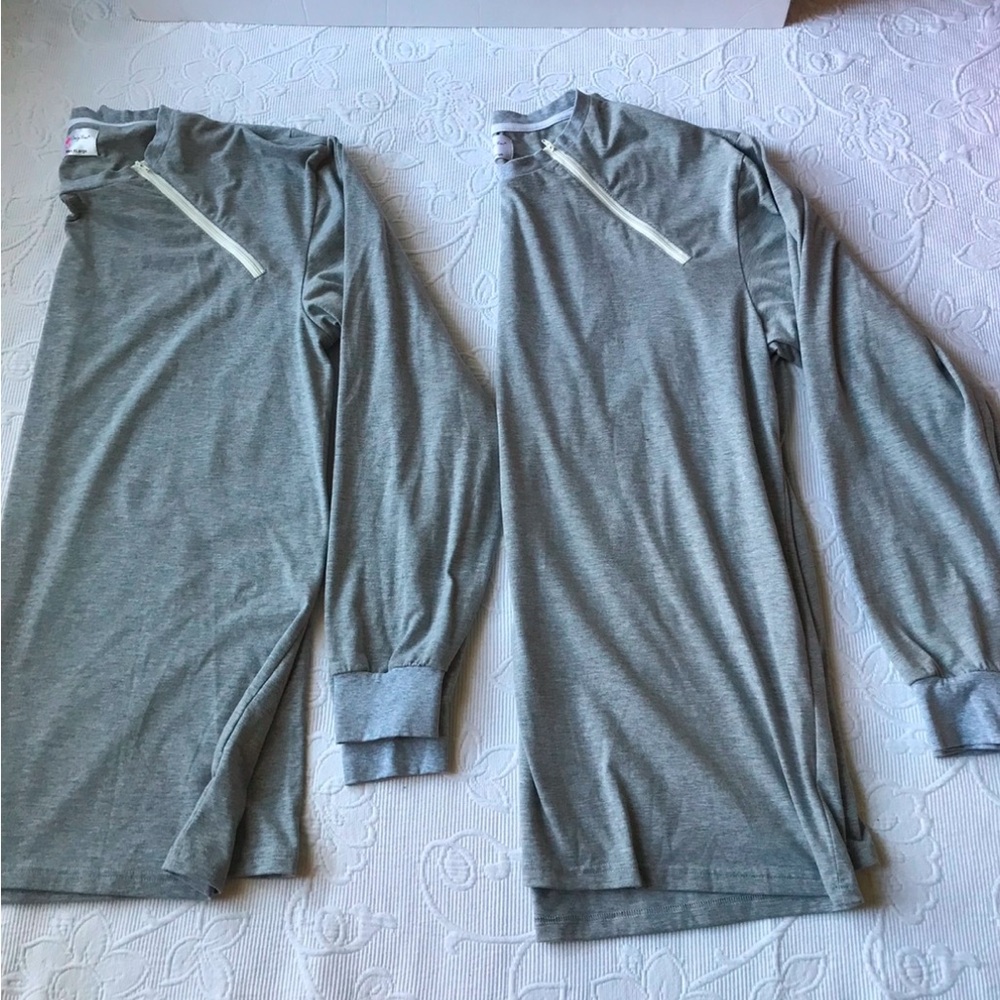 Comfy Chemo shirts XL long sleeve set of 2 shirts